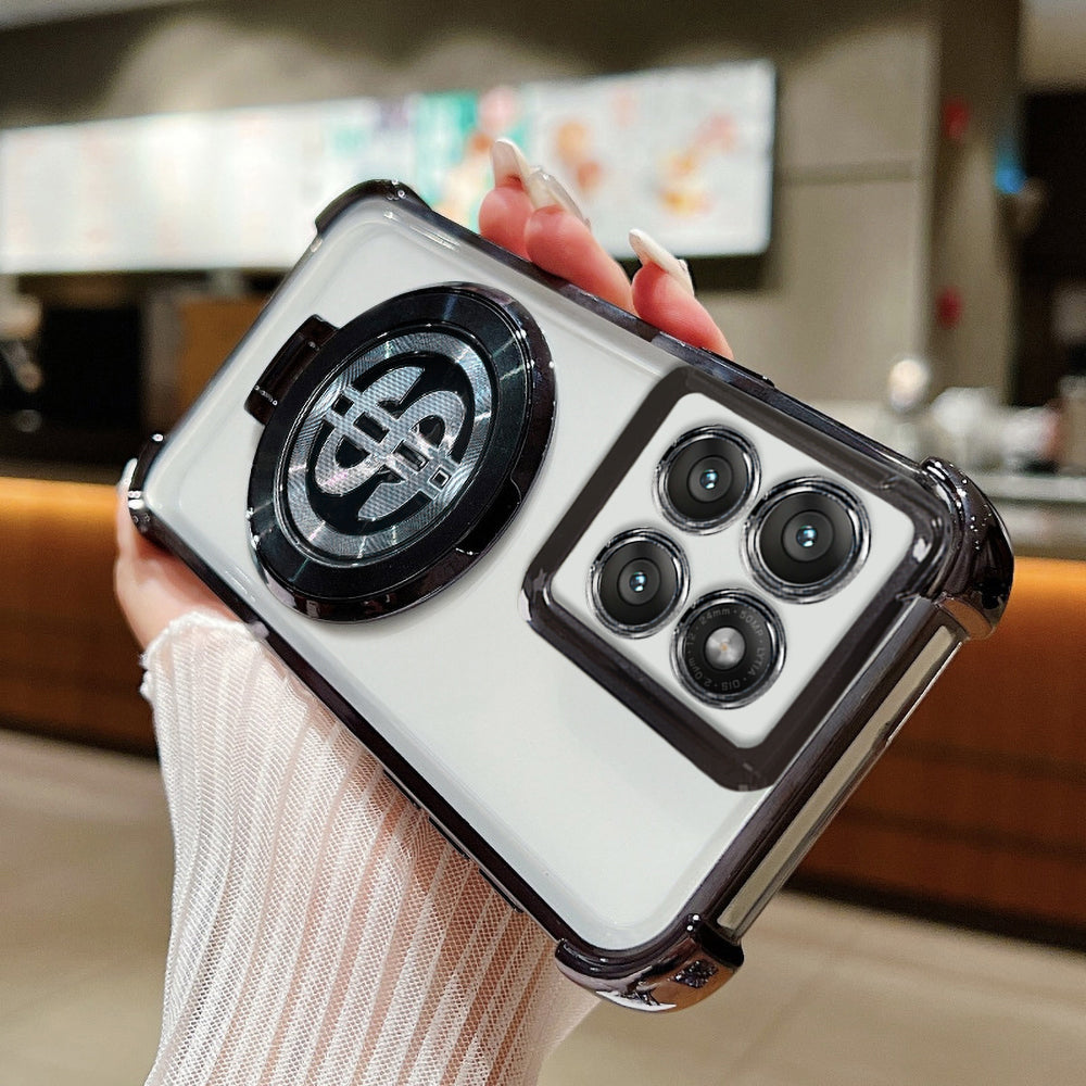 Motorola Edge 60 Fusion 5G Four Corner Airbags 100% Original Astro Money Magnet Rotating Dollar Case