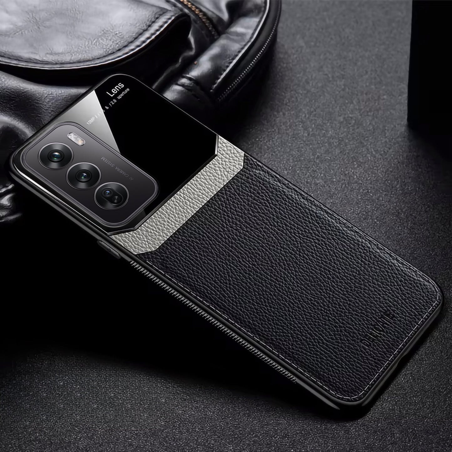 stitched Reno 12 case