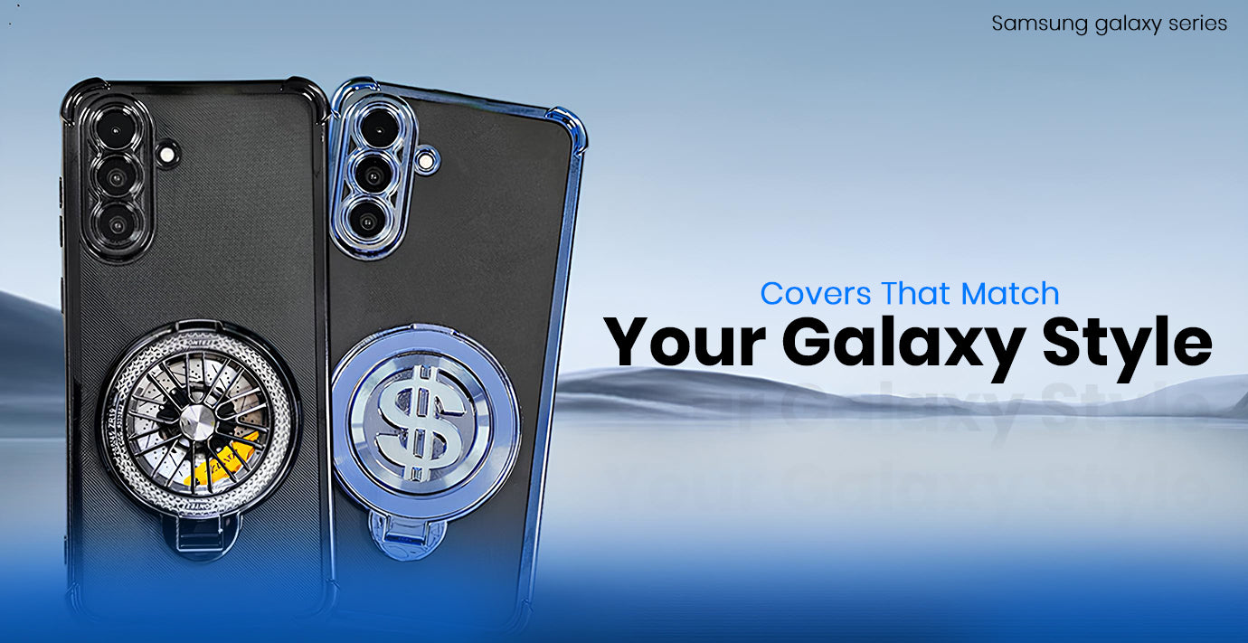 Stylish Samsung Galaxy series phone covers with unique rotating designs, perfectly crafted to match Your Galaxy Style.