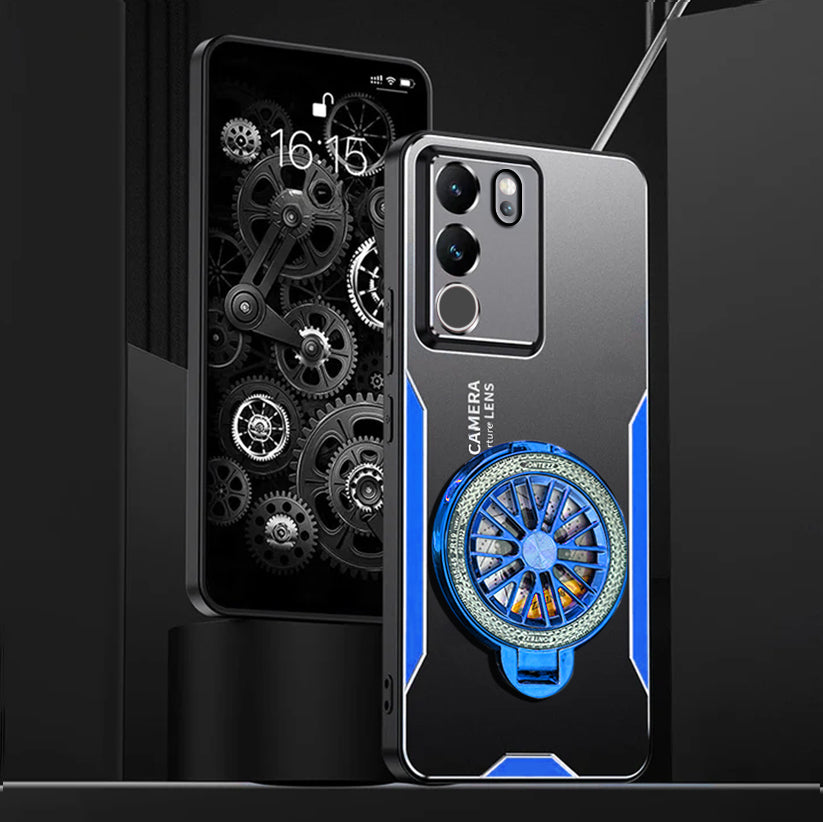 Vivo V29 Metal Wheel Back Case