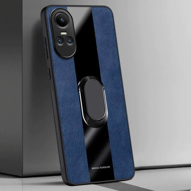 blue Oppo Reno 10 luxury case