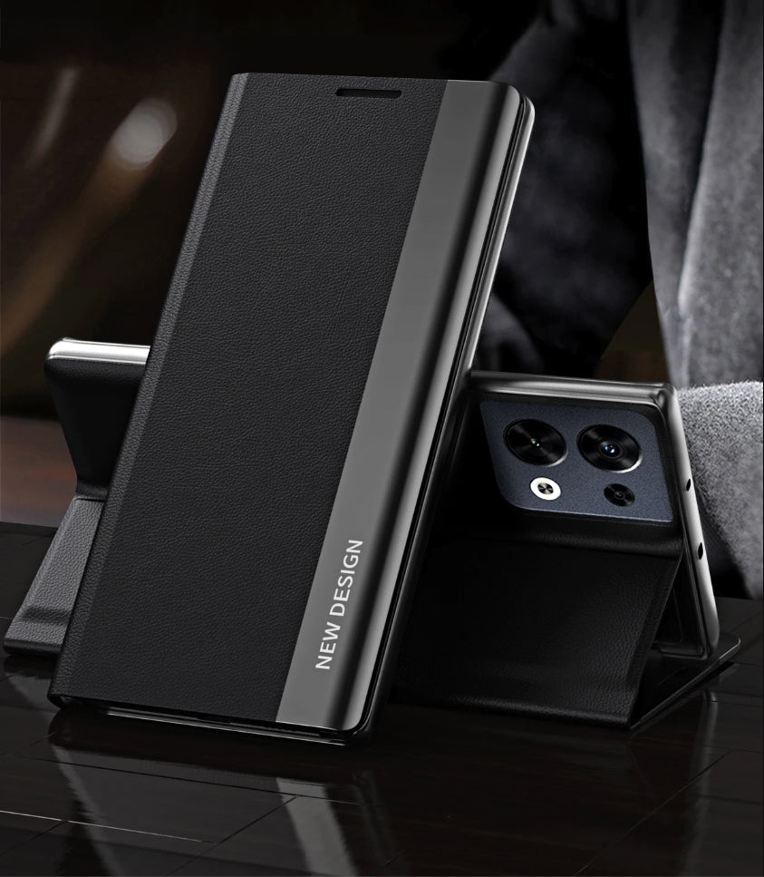 black Oppo Reno 8 cover
