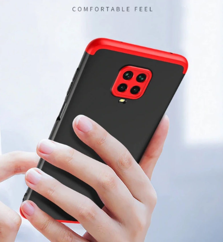 Redmi Note 9 Pro Max 5G Ultimate 360° Shockproof Complete Protection Matte Back Cover