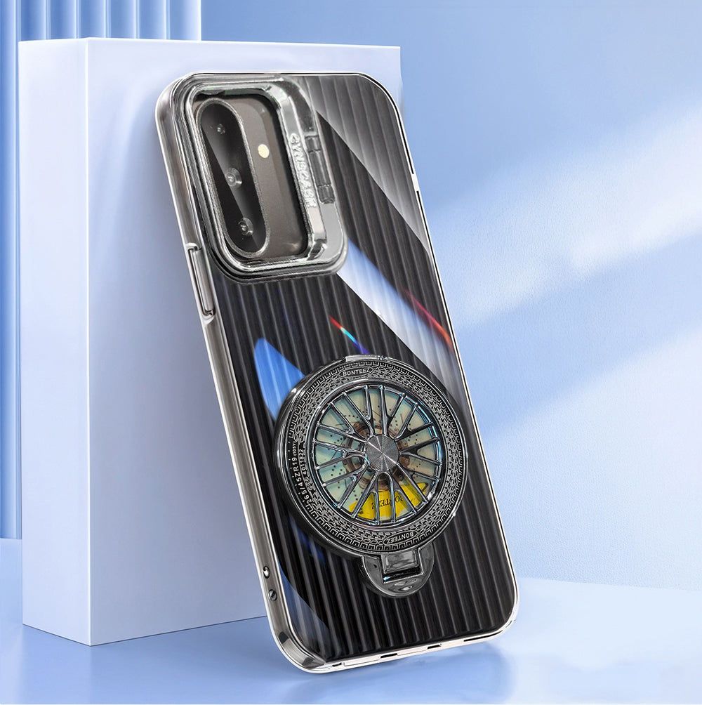 Samsung Galaxy A36 5G Luxury Dual Layer Hybrid Camera Wheel Rotating Case