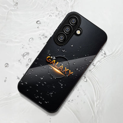 Samsung Galaxy A36 5G Premium Acrylic Shockproof Glass Back Case (Galaxy Shine)