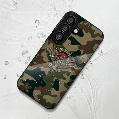 Samsung Galaxy A36 5G Premium Acrylic Shockproof Glass Back Case (Warrior Shield)