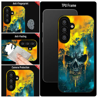 Samsung Galaxy A36 Premium Acrylic Shockproof Glass Back Case (Phantom Guard)