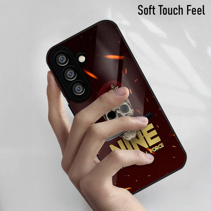 Samsung Galaxy A36 5G Premium Acrylic Shockproof Glass Back Case (Commando Case)