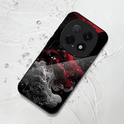 OPPO F29 Pro 5G Premium Acrylic Shockproof Glass Back Case (Flame)