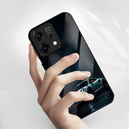 Oppo Reno 14 5G Premium Acrylic Shockproof Glass Back Case (GTR-911)
