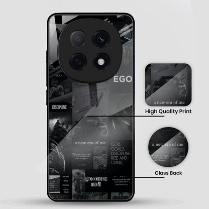 OPPO F29 Pro 5G Premium Acrylic Shockproof Glass Back Case (Discipline Drive)