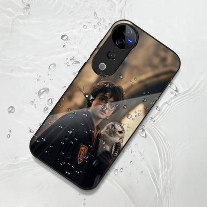 Vivo V40 Pro 5G Premium Acrylic Shockproof Glass Back Case (Harry)