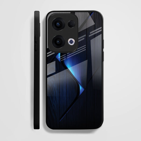 Oppo Reno 13 5G Premium Acrylic Shockproof Glass Back Case (ShadowX)