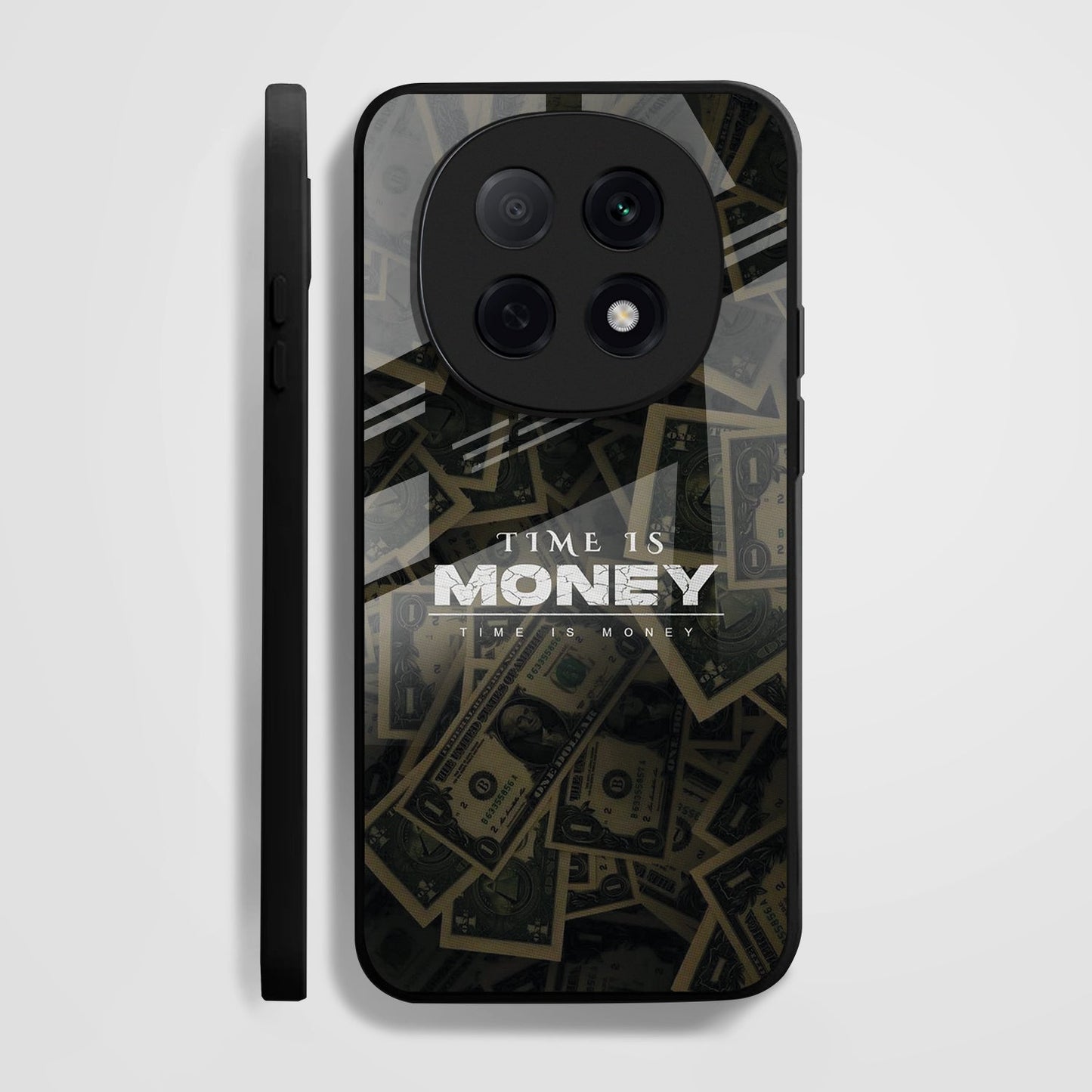 OPPO F29 Pro 5G Premium Acrylic Shockproof Glass Back Case (Money)