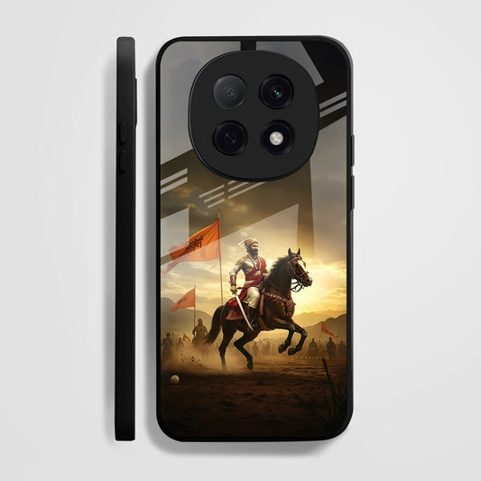 OPPO F29 Pro 5G Premium Acrylic Shockproof Glass Back Case (Maratha Pride)