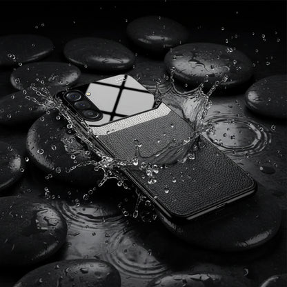 Samsung Galaxy A36 5G Phone case with water droplets on a dark stone surface