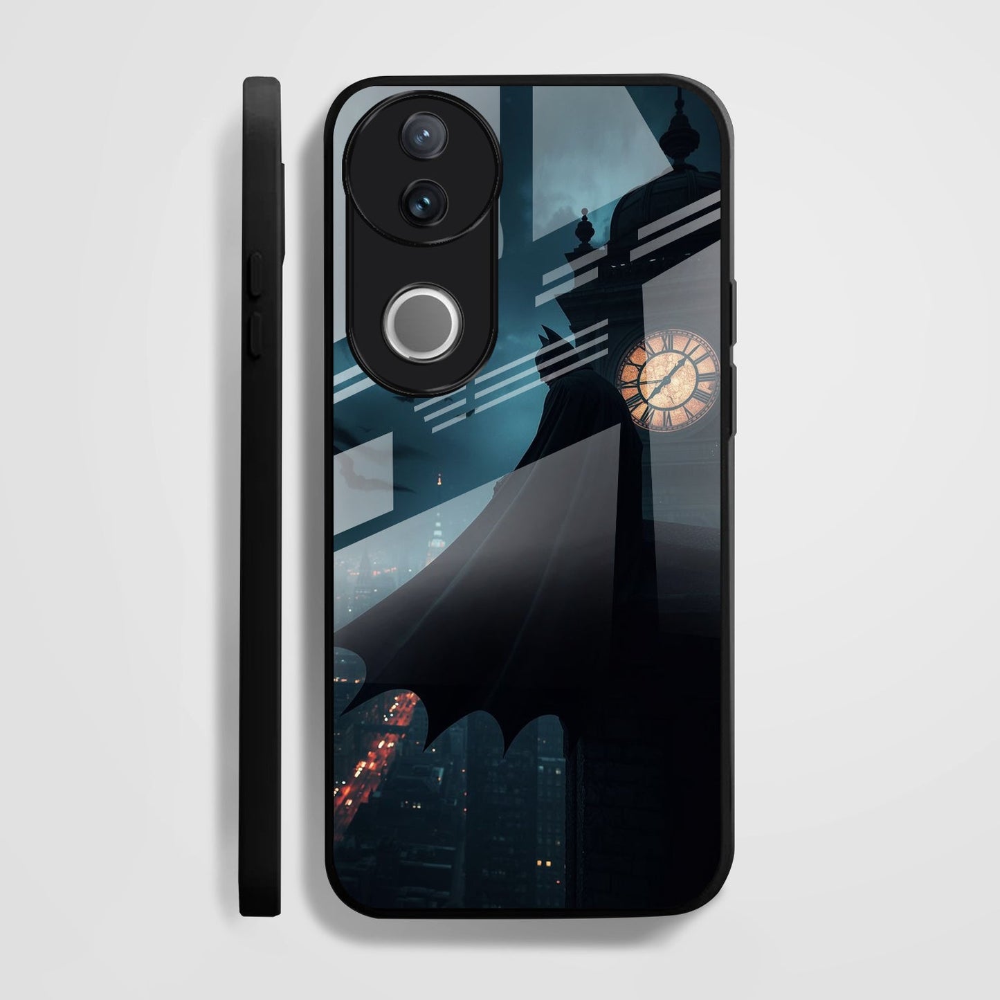 Vivo V50 5G Premium Acrylic Shockproof Glass Back Case (Batman)