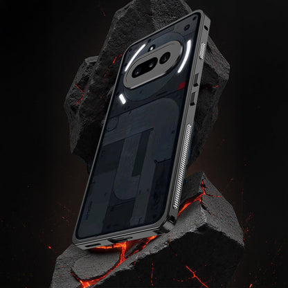 Nothing Phone 3a 5G Aluminium Metal Frame Case With Metal Camera Lens Protection
