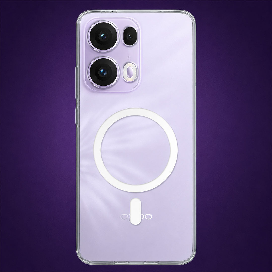 Oppo Reno 13 Pro 5G Clear Anti-Yellow MagSafe Protective Case
