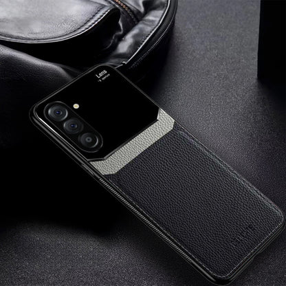 Samsung Galaxy A56 5G Premium Leather Lens Protective Case