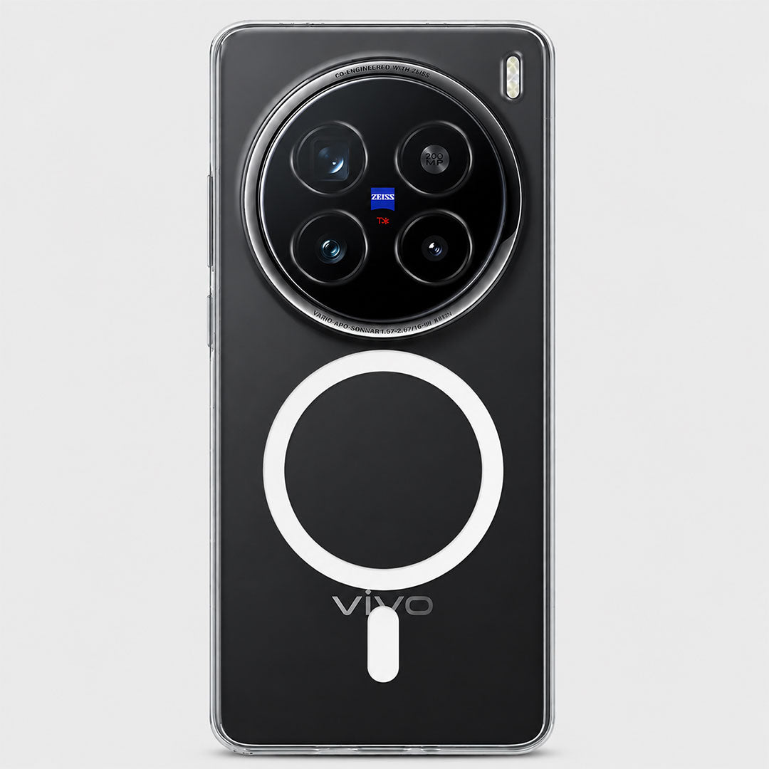 Vivo X200 Pro 5G Clear Anti-Yellow MagSafe Protective Case