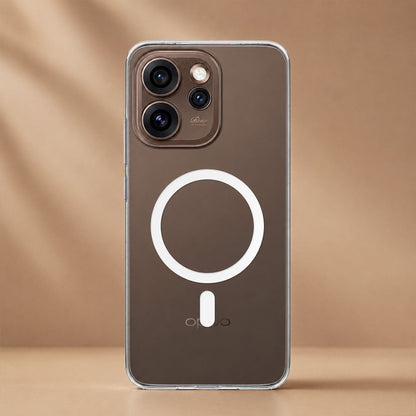 Oppo Reno 15 Pro 5G Clear Anti-Yellow MagSafe Protective Case
