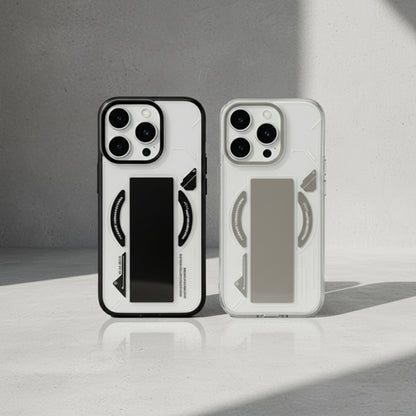 iPhone 16 Pro & 16 Pro Max Exquisite Stripe Stand Magsafe Case