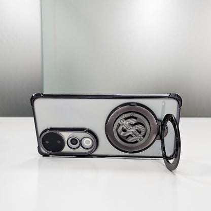 Vivo V40 5G Four Corner Airbags 100% Original Astro Money Magnet Rotating Dollar Case