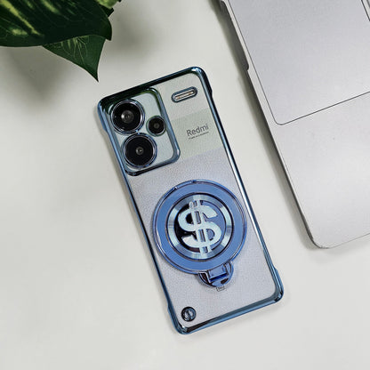 Redmi Note 13 Pro+ 5G Premium Frameless Rotating Dollar Case