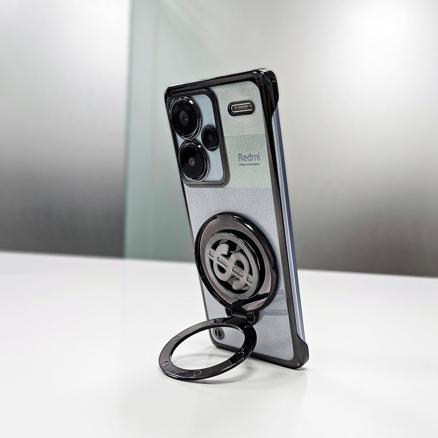 Redmi Note 13 Pro+ 5G Premium Frameless Rotating Dollar Case