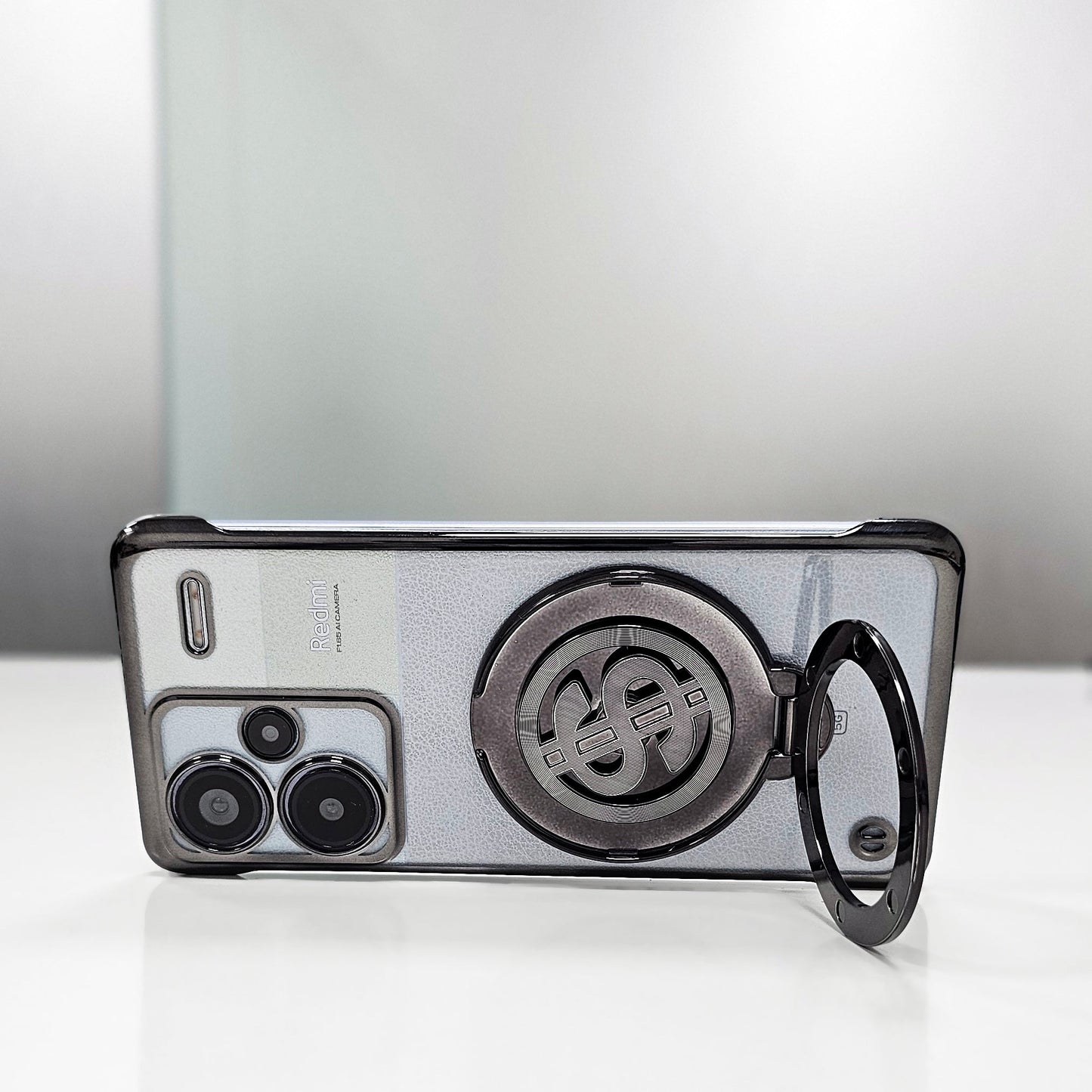Redmi Note 13 Pro+ 5G Premium Frameless Rotating Dollar Case