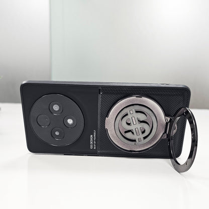 Oppo F27 Pro+ 5G Luxury Hybrid Money Magnet Rotating Dollar Case