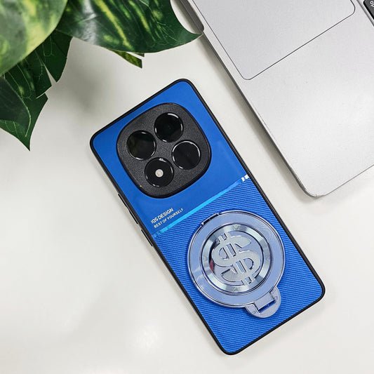 Redmi Note 14 Pro+ 5G Luxury Hybrid Money Magnet Rotating Dollar Case