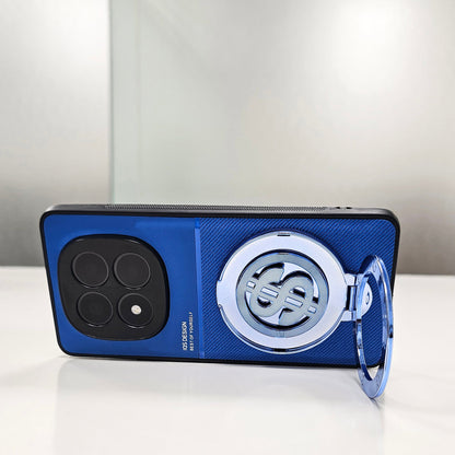 Redmi Note 14 Pro+ 5G Luxury Hybrid Money Magnet Rotating Dollar Case