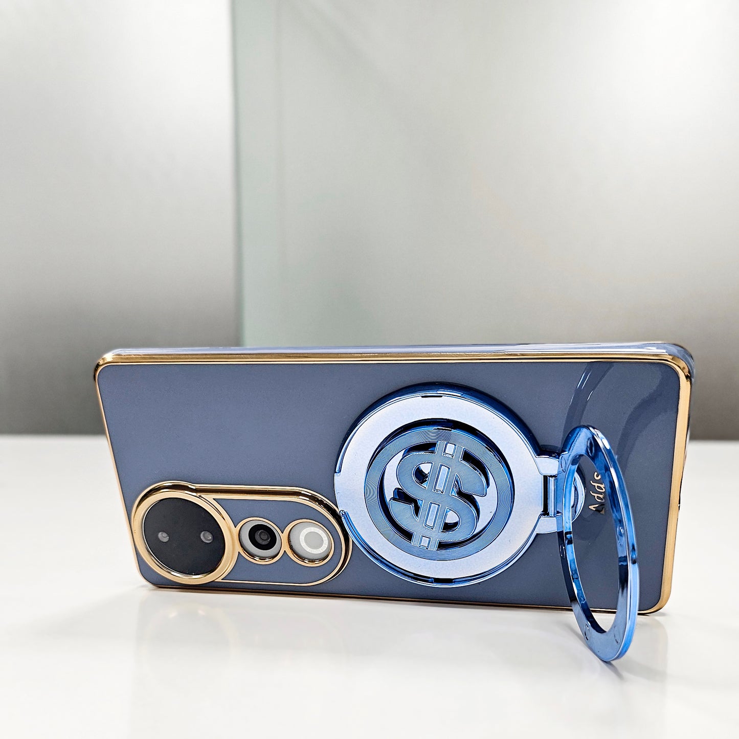 Vivo V40 Pro 5G Luxury Silicone Money Magnet Rotating Dollar Case