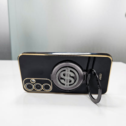 Samsung Galaxy A35 5G Luxury Silicone Money Magnet Rotating Dollar Case