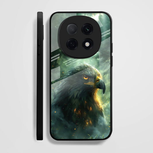 OPPO F29 Pro 5G Premium Acrylic Shockproof Glass Back Case (Eagle Case)