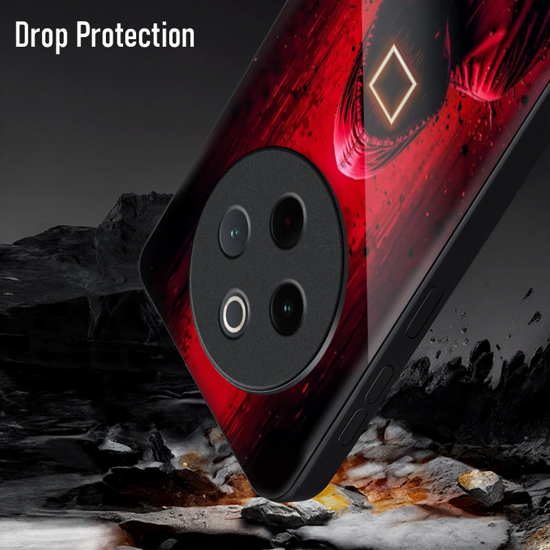 Vivo T4 5G Premium Acrylic Shockproof Glass Back Case (SquidCore)