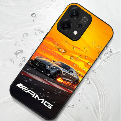 Oppo Reno 14 5G Premium Acrylic Shockproof Glass Back Case (AMG Drift)