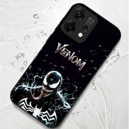 Oppo Reno 14 5G Premium Acrylic Shockproof Glass Back Case (Venom)
