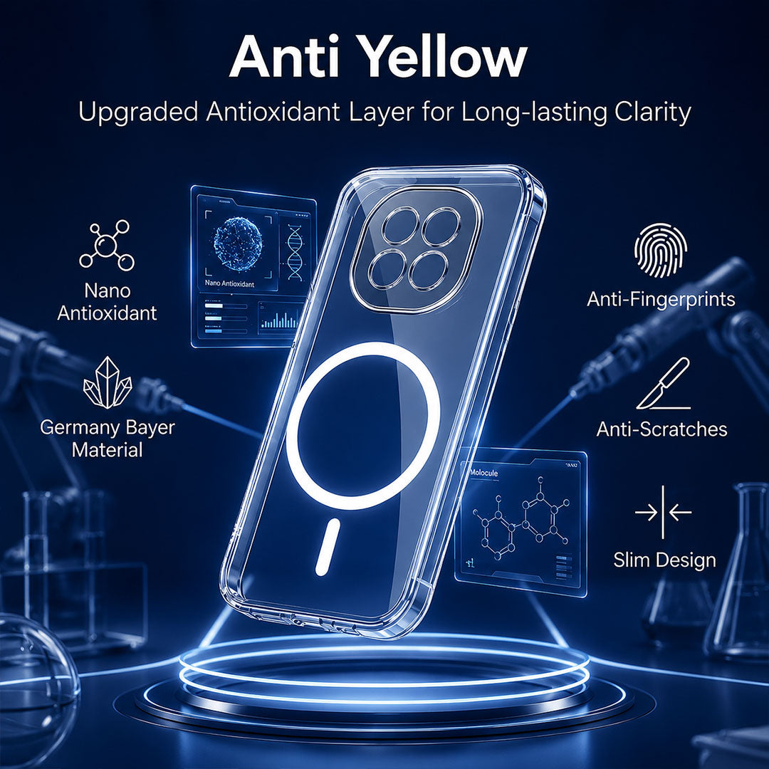 Oppo F29 Pro 5G Clear Anti-Yellow MagSafe Protective Case