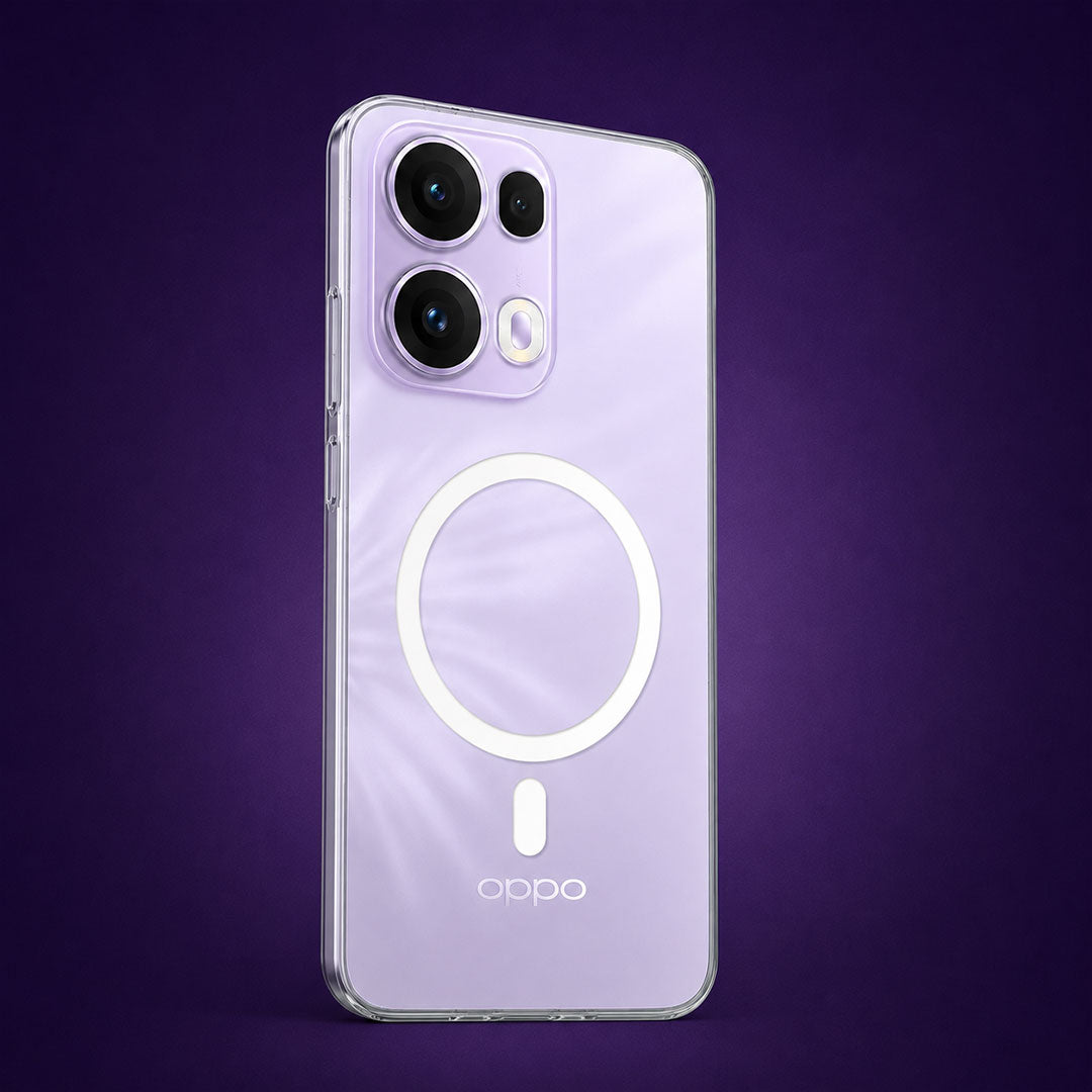 Oppo Reno 13 Pro 5G Clear Anti-Yellow MagSafe Protective Case
