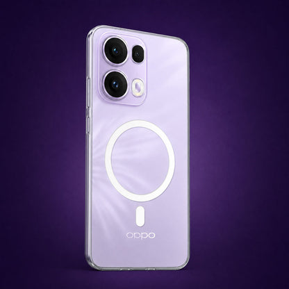 Oppo Reno 13 Pro 5G Clear Anti-Yellow MagSafe Protective Case