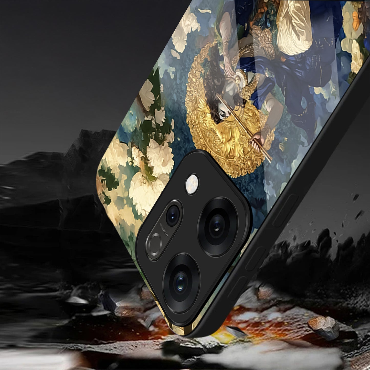 Oppo Reno 14 5G Divine Art Design Aesthetic Glass Case