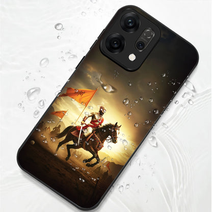 Oppo Reno 14 5G Premium Acrylic Shockproof Glass Back Case (Battle Glory)