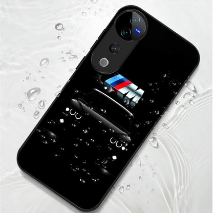 Vivo V40 Pro 5G Premium Acrylic Shockproof Glass Back Case (Motorsport Edition)