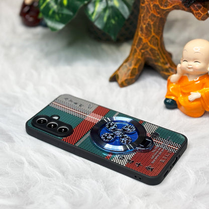 Samsung Galaxy A36 5G Rich Manifestation Wheel Grid Pattern Back Case
