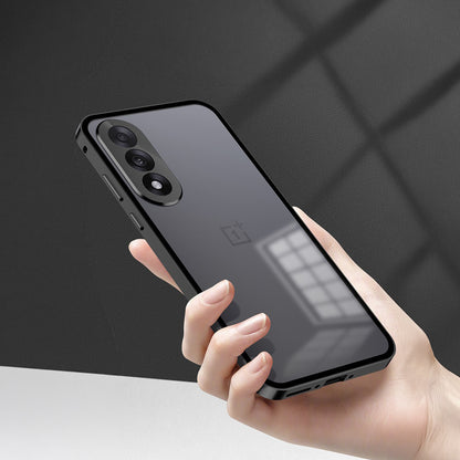 OnePlus Nord 5 5G Aluminium Metal Bumper Shield Transparent Back Case