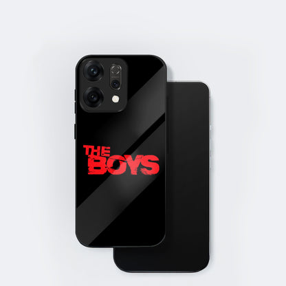 Oppo Reno 14 5G Premium Acrylic Shockproof Glass Back Case (The Boys)