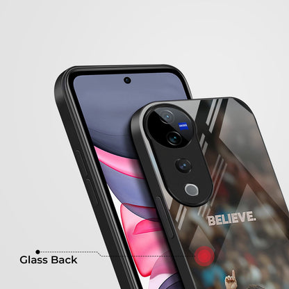 Vivo V40 Pro 5G Premium Acrylic Shockproof Glass Back Case (Virat Kohli)